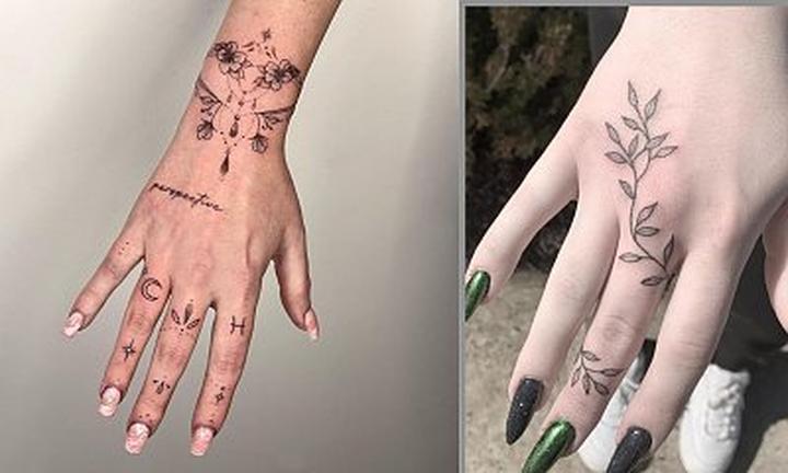 Minimalistyczne tatuaże