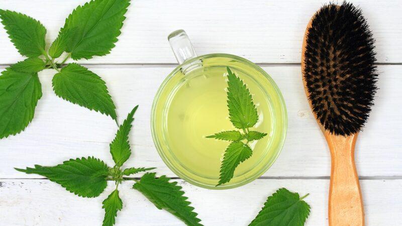 Wzmocnienie włosów pokrzywą