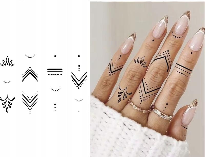 Stylowe tatuaze na palcach, które zachwycą każdego miłośnika body artu