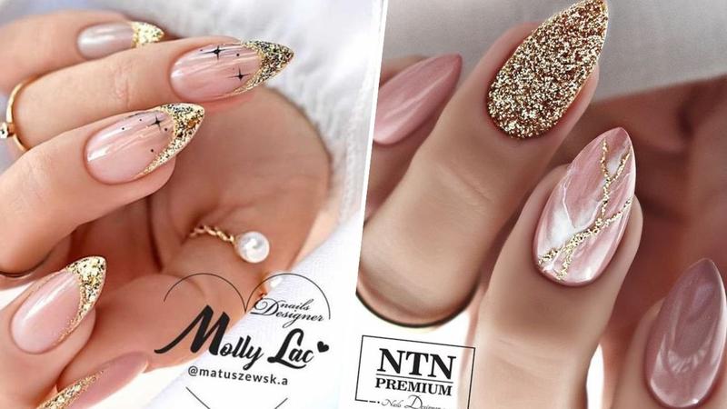 Złote paznokcie – elegancja na każdą okazję