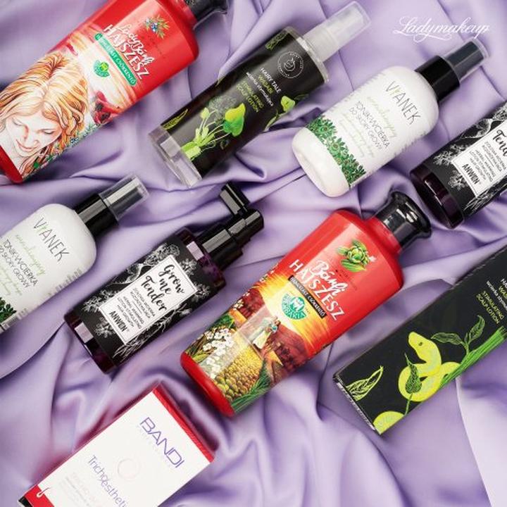 Wcierki na porost włosów