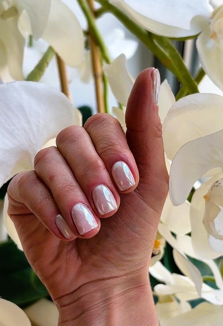 Manicure syrenka krok po kroku